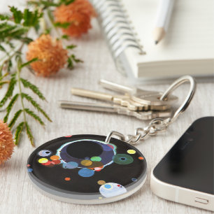 Porte-clefs Kandinsky - Plusieurs Cercles