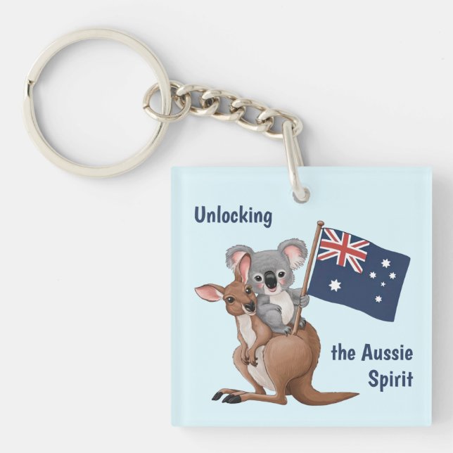 Porte-clefs Kangaroo et Koala (Devant)