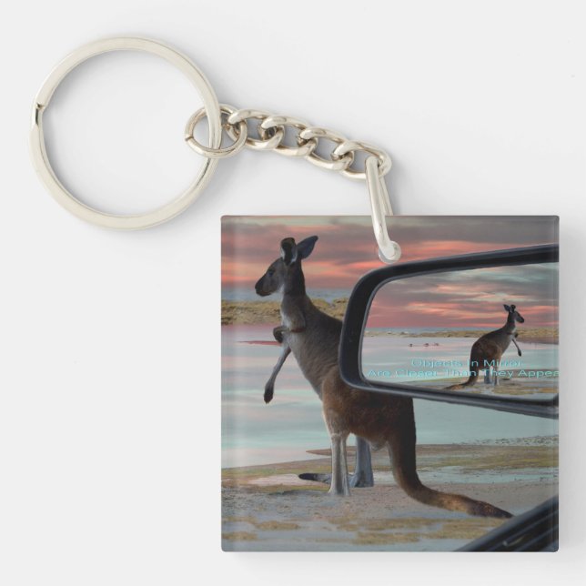 Porte-clefs Kangaroo Sea Breezes, (Devant)