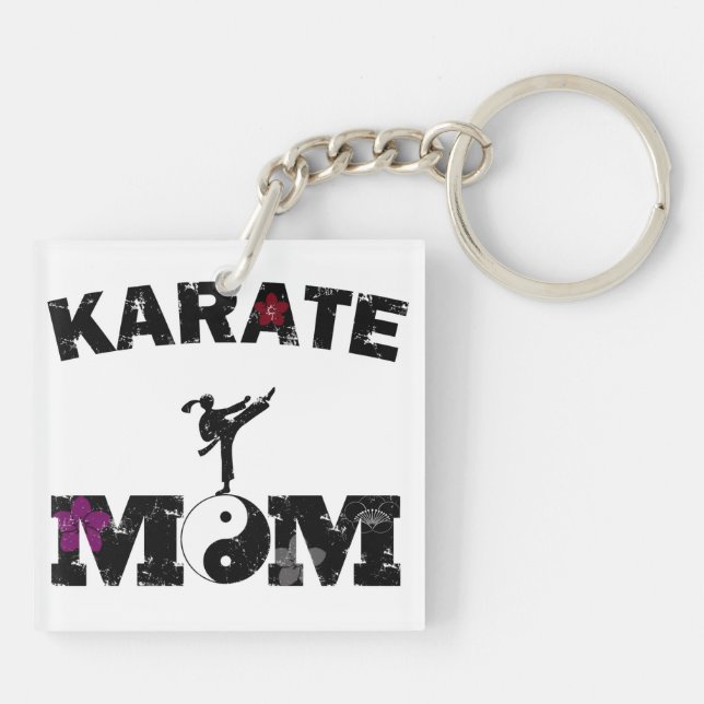 Porte-clefs Karate MOM (Dos)
