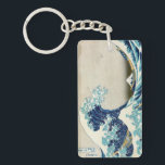 Porte-clefs Katsushika Hokusai - La Grande vague au large de K<br><div class="desc">La Grande vague au large de Kanagawa / La vague - Katsushika Hokusai, 1829-1833</div>