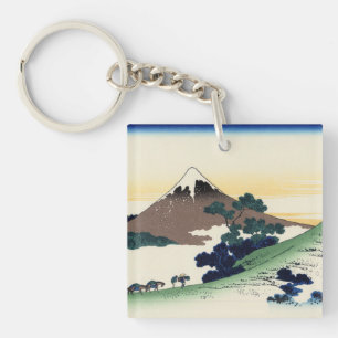 Porte-clefs Katsushika Hokusai. Le col de l'Inume dans la prov