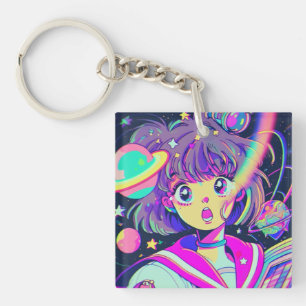 Porte-clefs Kawaii Anime Porte - clé fille