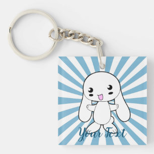 Porte-clefs Kawaii Bunny sur la coutume de l'accolade