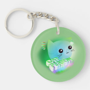Porte-clefs Kawaii Cartoon Kitten