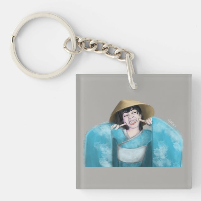 Porte-clefs Kawaii Sachiko (Devant)