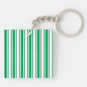 Porte-clefs Kelly landes de bonbons vertes et blanches