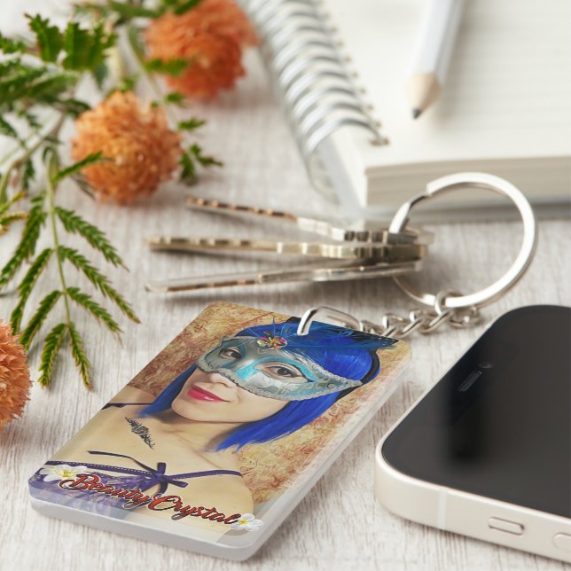 PORTE-CLEFS KEY CHAIN BEAUTYCRYSTAL 3 (Devant droit)