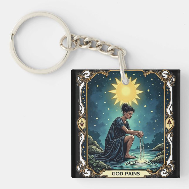 Porte-clefs key chain By James Michael Miller  (Devant)