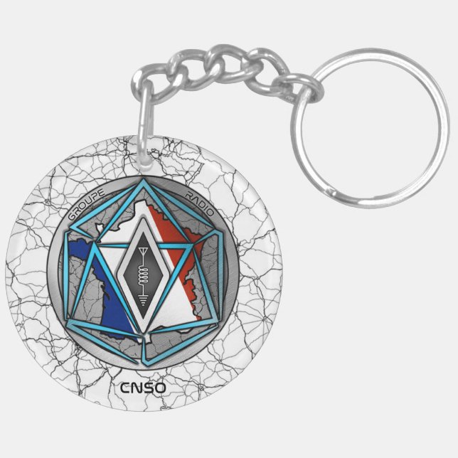 PORTE-CLEFS KEY-CHAIN RADIO (Dos gauche)