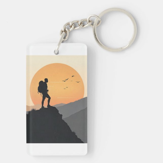 Porte-clefs Key ring "Explore Without Limits"  (Dos)