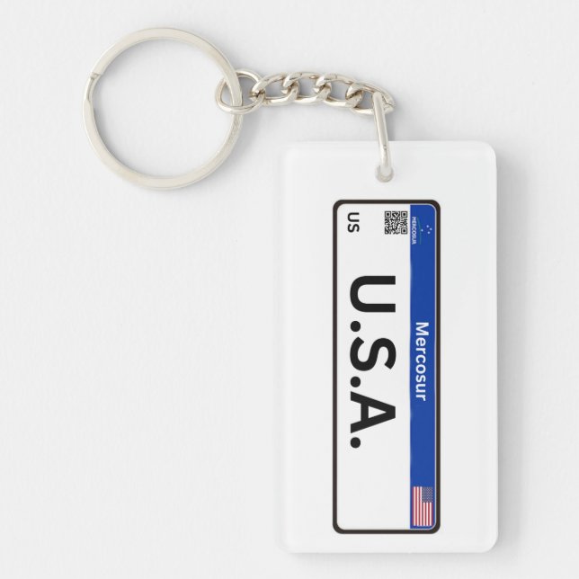 Porte-clefs Key USA Mercosr (Devant)