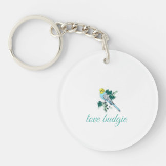 Porte-clefs Keychaint Love Budgie