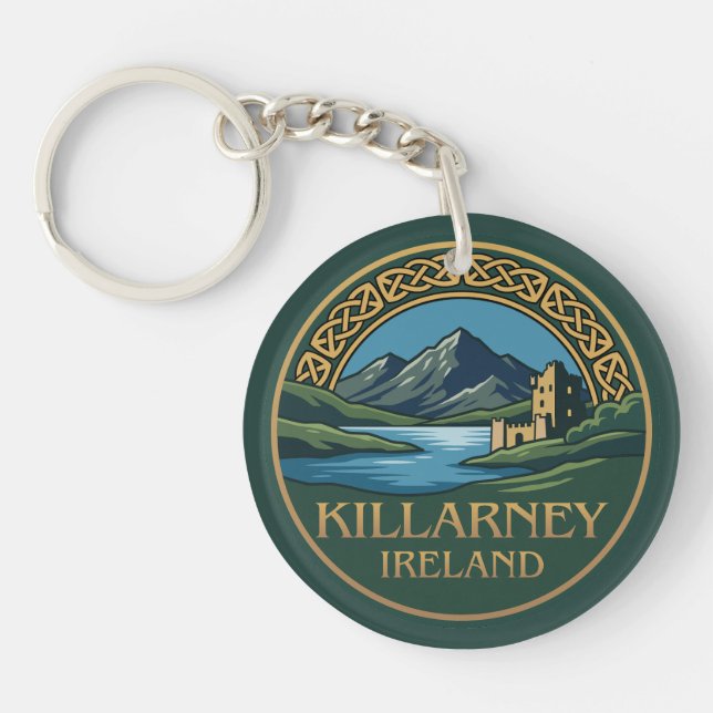 Porte-clefs Killarney Irlande (Devant)