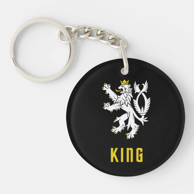 Porte-clefs King Lion Crest Keychain (Devant)