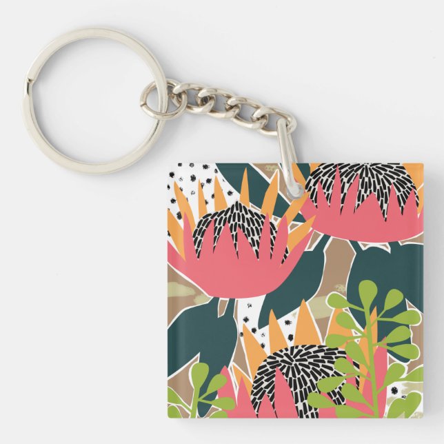 Porte-clefs King Protea I (Devant)