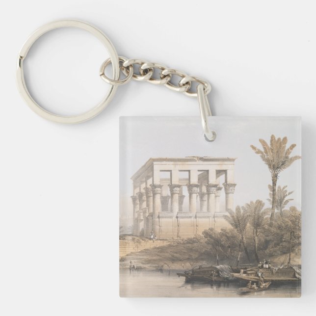 Porte-clefs Kiosque de Trajan, hypaethral Temple à Philae Egyp (Devant)