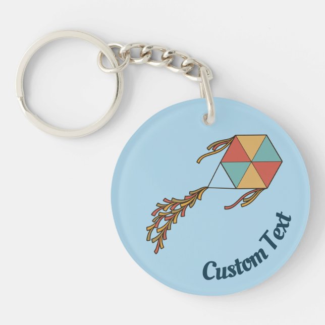Porte-clefs Kite Icon Porte - clé bleu clair (Devant)