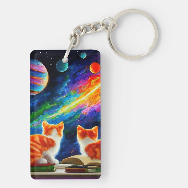 Porte-clefs Kitten Art (Dos)