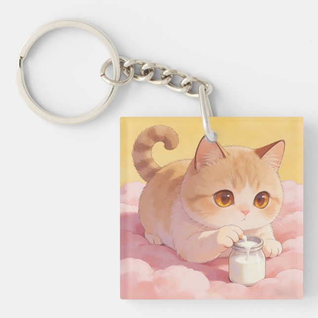 Porte-clefs Kitten Milk Keychain (Devant)