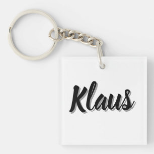 Porte-clefs Klaus Nom D'homme,