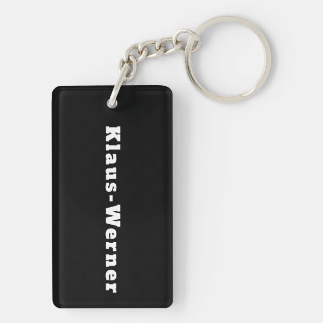 Porte-clefs Klaus-Werner (Dos)