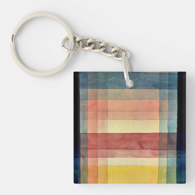 Porte-clefs Klee - Architecture de la plaine (Devant)