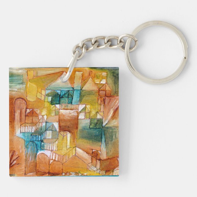 Porte-clefs Klee - Fascade Brown-vert (Dos)