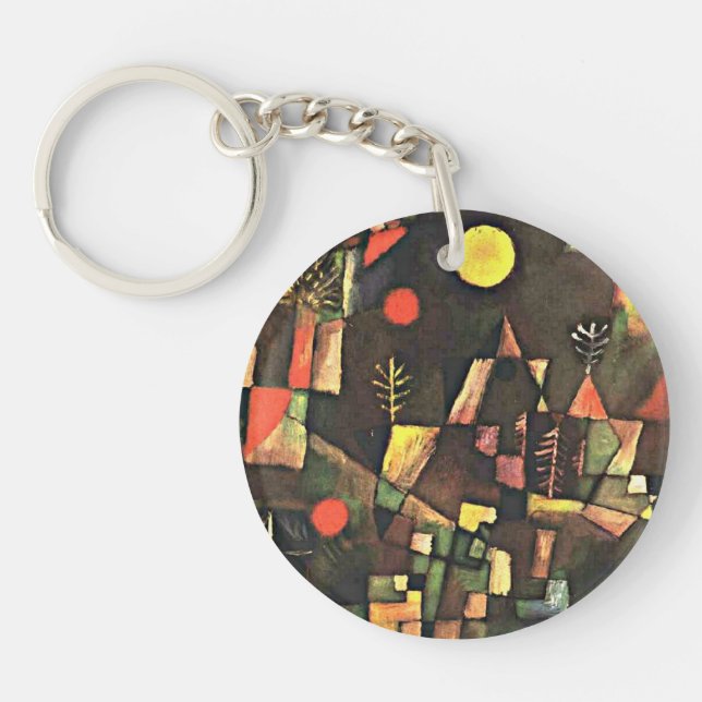 Porte-clefs Klee - Pleine lune (Devant)
