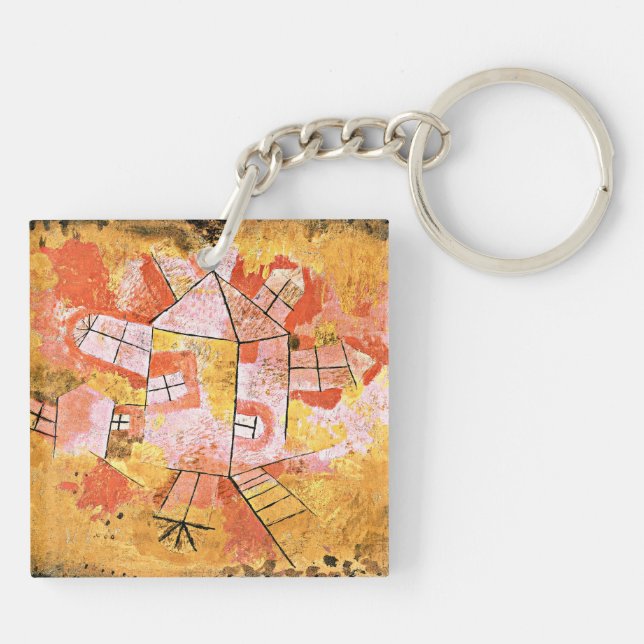 Porte-clefs Klee - Revolving House (Dos)