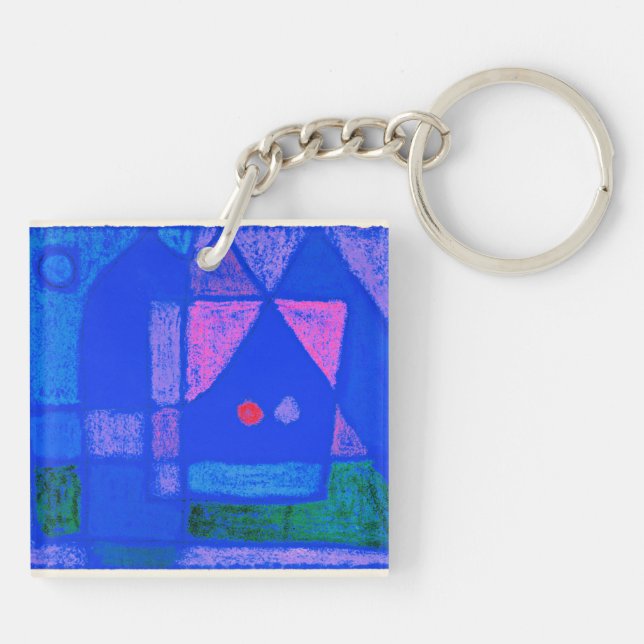 Porte-clefs Klee - Une petite chambre à Venise (Dos)