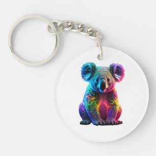 Porte-clefs Koala rayonnant