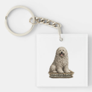 Porte-clefs Komondor – Ressemble à une serpillière Garde comme