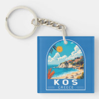 Kos Grèce Voyage Art Rétro