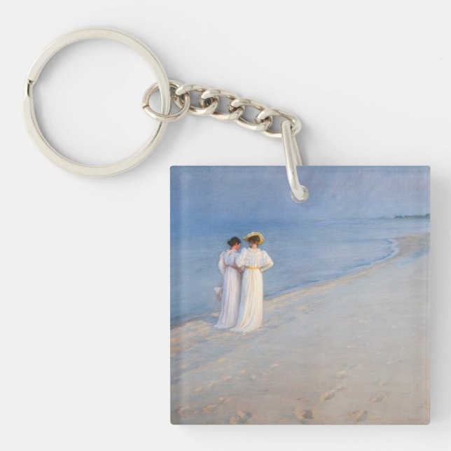 Porte-clefs Kroyer - Soirée d'été sur Skagen Beach (Devant)