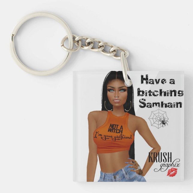 Porte-clefs Krush Graphix par Ahsek Novel Porte - clé 5 (Devant)