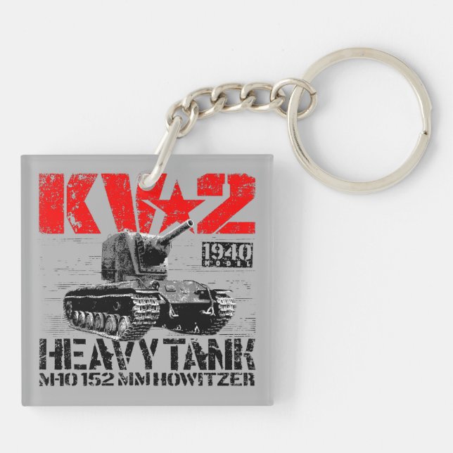 Porte-clefs KV-2 Char lourd soviétique (Dos)