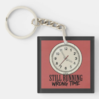 Porte-clefs L.U.S.A - Toujours en cours au mauvais moment - Ho