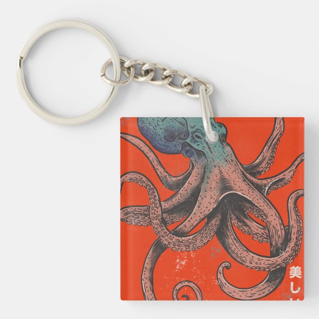 Porte-clefs La Belle Pieuvre (Devant)
