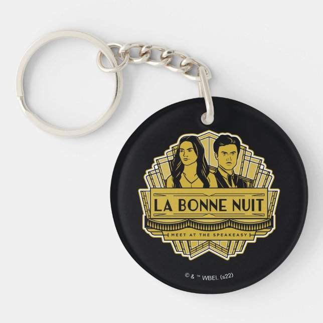 Porte-clefs La Bonne Nuit - Rendez-Vous À La Speakeasy (Devant)