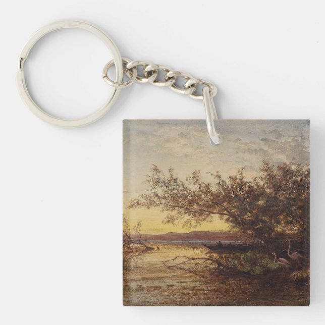 Porte-clefs La Camargue, Coucher De Soleil - Félix Ziem (Devant)