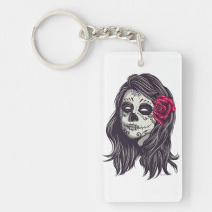 Porte-clefs La Catrina - Dia De Los Muertos
