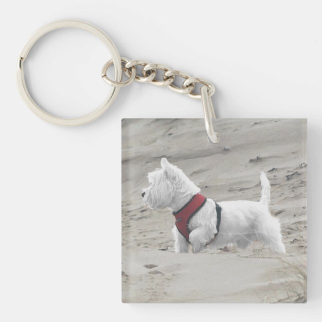 Porte-clefs La Chasse dans les Dunes (Devant)