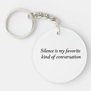 Porte-clefs La Conversation Calme