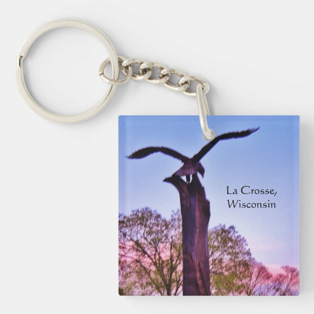 Porte-clefs La Crosse, Wisconsin (Devant)
