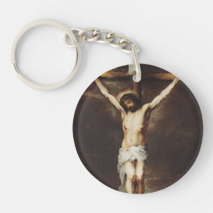 Porte-clefs La Crucifixion par Bartolome Esteban Murillo
