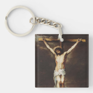 Porte-clefs La Crucifixion par Bartolome Esteban Murillo