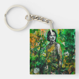 Porte-clefs La Dame Mystère