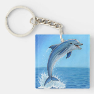 Porte-clefs La danse silencieuse du dauphin