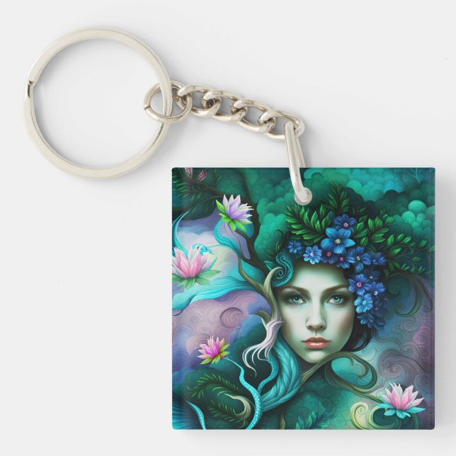 Porte-clefs La déesse de Forest (Devant)